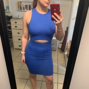 Guess Blue Bodycon Dress